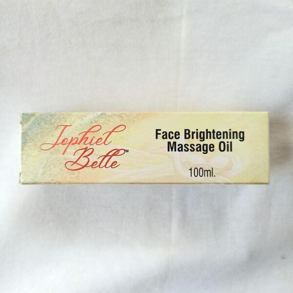 Face Brightening Massage Oil